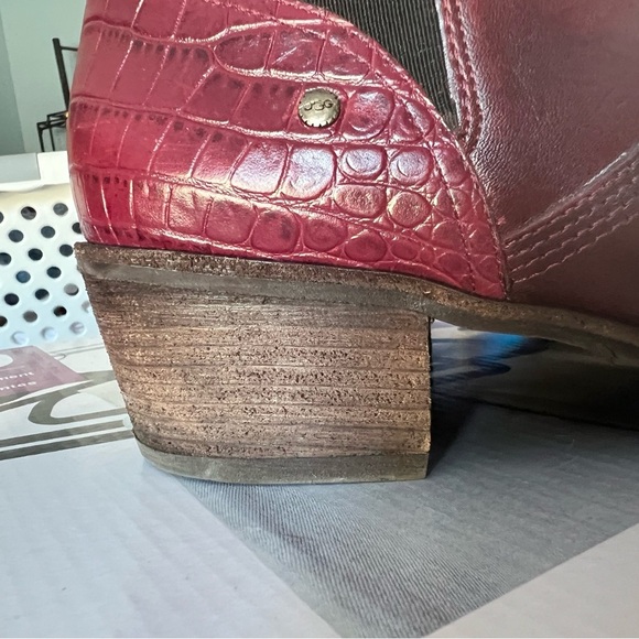 UGG Leather Ankle Booties - Picture 7 of 8